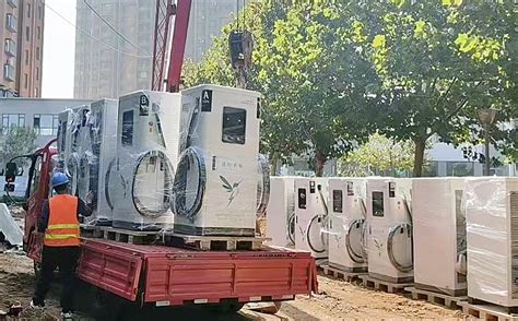 中国能建浙江火电EPC总承包的山东招远市辛庄镇政府充电站项目完工