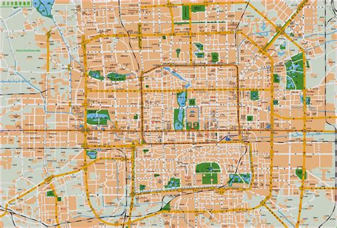 北京市旅游地图_北京地图库