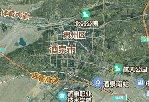 甘肃酒泉下辖的7个行政区域一览_总面积