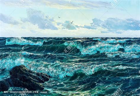 英国海洋军事画家 Geoffrey Stephen Allfree 油画美术作品欣赏-北京画室