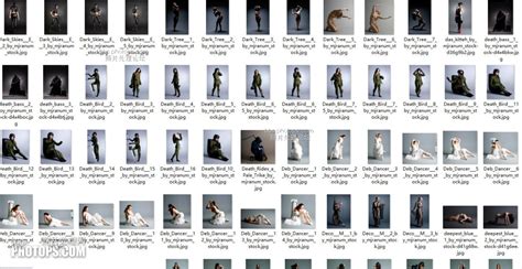 523张美女美姿造型写真照片，职业形象照姿势摆姿样片，人像摄影拍照摆POSE动作 - 摄影岛