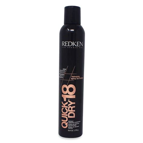 Quick Dry 18 Instant Finishing Spray by Redken for Unisex - 9.8 oz Hair ...