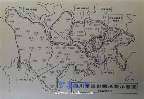 民国政府为制约军阀所作的中国地图，看看你的家乡在哪个省|民国|军阀|地图_新浪新闻