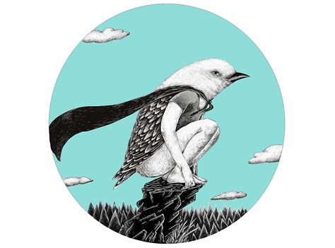 鸟人系列2 |插画|商业插画|插画师豆哥 - 原创作品 - 站酷 (ZCOOL)