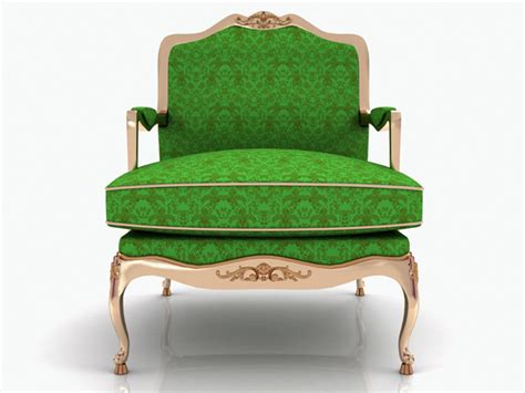 绿色躺椅椅子素材图片免费下载-千库网