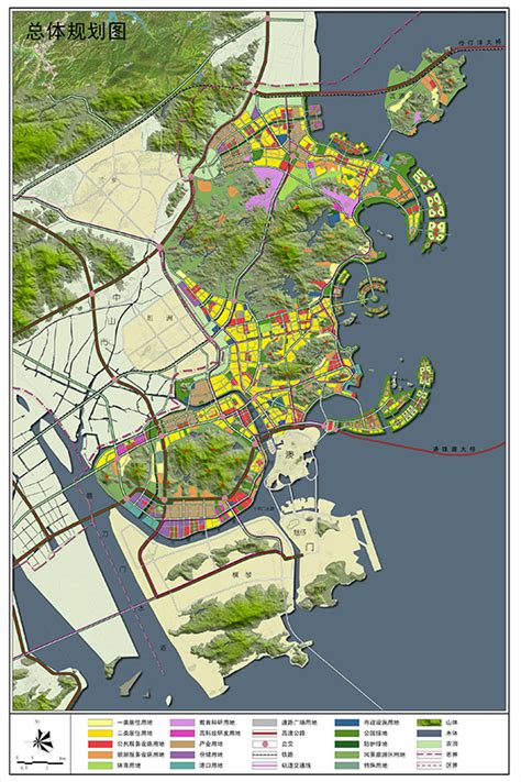 珠海市城市总体规划（2001－2020)-优80设计空间