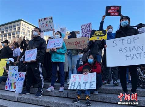 “忍无可忍”！全美多地暴发抗议 反对仇视亚裔-新闻中心-温州网