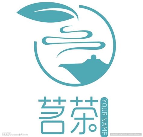 绿色时尚茶尚茶茶文化logo模板素材-正版图片401715474-摄图网