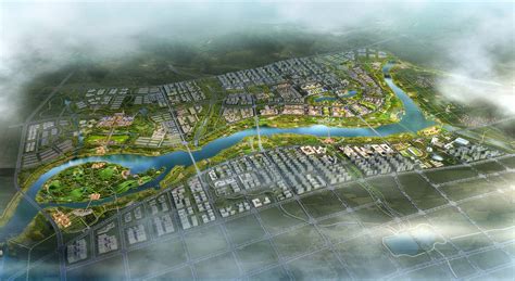 泗水规划3dmax 模型下载-光辉城市