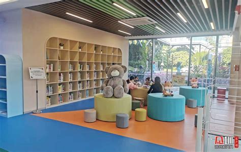 香蜜公园多了一座儿童文学小镇 福田儿童图书馆香蜜分馆开馆了！_深圳新闻网