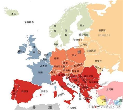 欧洲人口排名2020