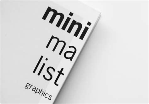 Minimalist Graphics Book | 漳州网站建设