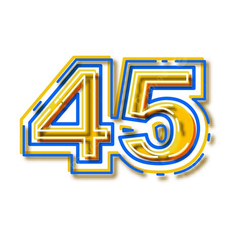 45 - 45 (number) - JapaneseClass.jp