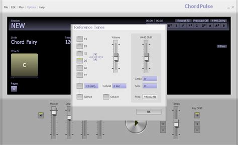 ChordPulse - Software to Create Backing Tracks & Explore Chords