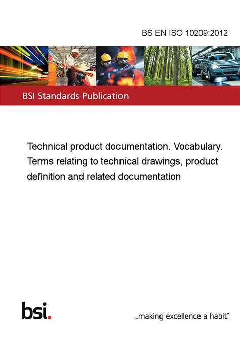 BS EN ISO 10209:2012 Technical product documentation. Vocabulary. Terms ...