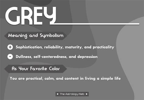 Grey Color Meaning and Symbolism | The Astrology Web