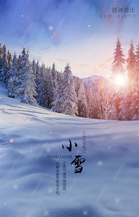 大气简约传统节日小雪二十四节气海报|平面|海报|鲸图素材 - 原创作品 - 站酷 (ZCOOL)