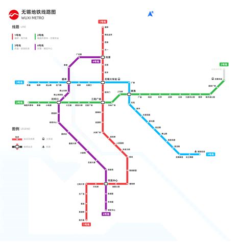 无锡地铁线路图2023_无锡地铁站点查询_无锡地铁有几条线