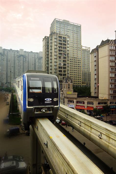 重庆轻轨地铁交通高清图片下载-正版图片501295238-摄图网