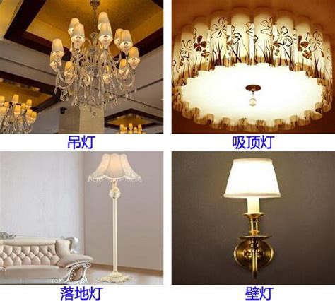 所有家装灯具的品种分类大全及特点介绍