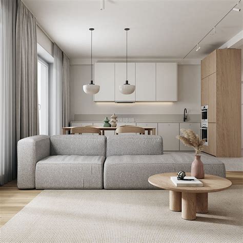 奢恩美式轻奢组合沙发现代简约丝绒布艺沙发小户型样板间客厅沙发-美间设计