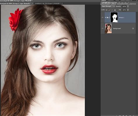 Photoshop CS6制作美女奶油白色肤色效果(2) - PS教程网
