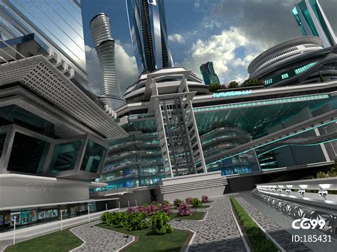 上海未来城未来城市未来建筑_3Dmax下载(编号:4022687)_3D模型_VJ师网 www.vjshi.com