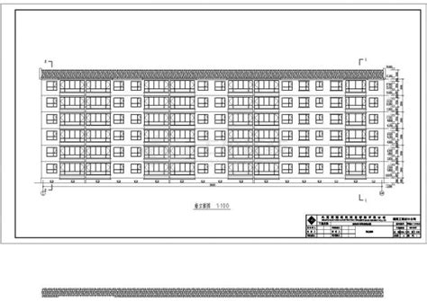某市小学教师宿舍楼建筑设计cad详图（含屋面做法说明）_室内节点图块_土木在线