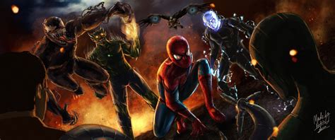 Wallpaper ID: 709660 / Electro (Marvel Comics), Spider-Man, Venom ...
