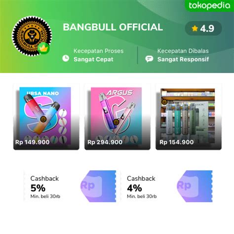 Bangbull Official - Johar Baru, Jakarta Pusat | Tokopedia
