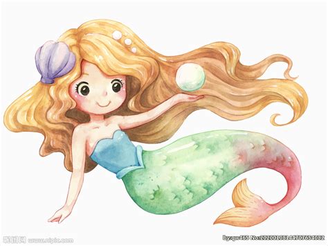 童话世界美人鱼公主素材图片免费下载-千库网