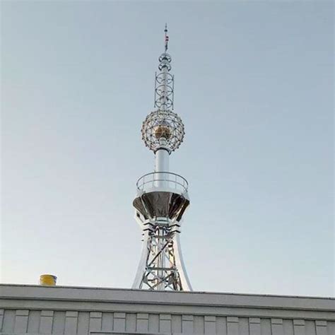 楼顶铁塔|装饰铁塔|工艺铁塔|带网架球塔架 - 全系列铁塔 - 九正建材网