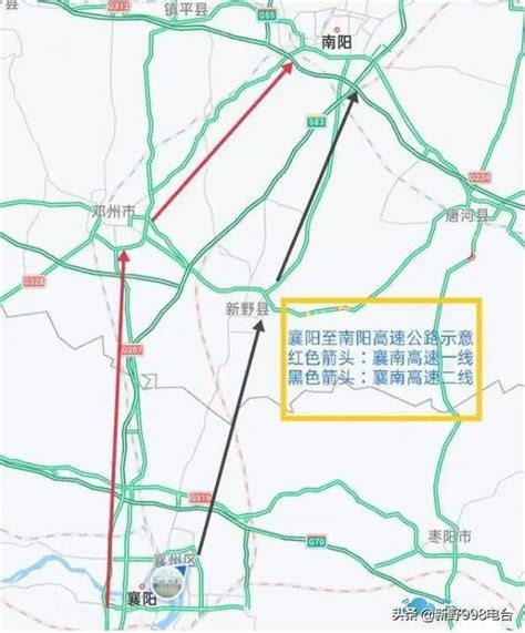 【重磅】襄州至新野高速将升级为襄阳—南阳高速二线_高速公路
