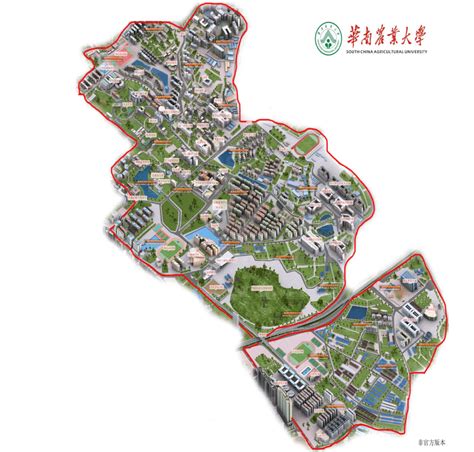 中国农业大学基建处 校园规划 西校区规划图