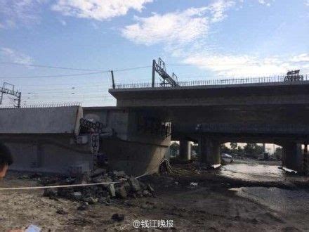 浙江温州在建高架桥发生坍塌事故致1人死亡|坍塌|高架桥_新浪新闻