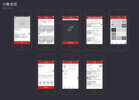 社交媒体交友类APP应用UI设计套件SKETCH模板 Social Mobile UI Kit for SKETCH - 16图库素材网
