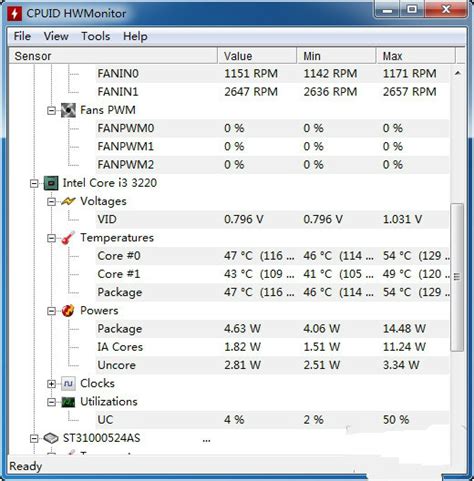 HWMonitor Pro下载|CPU温度检测软件(HWMonitor Pro)下载 V1.38.0 绿色版 - 比克尔下载