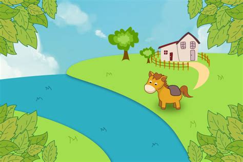 小池塘|插画|儿童插画|小串 - 原创作品 - 站酷 (ZCOOL)