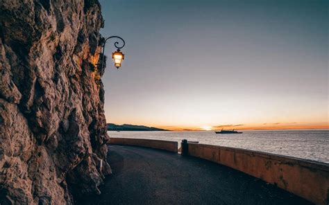 唯美摩纳哥清晨风景壁纸-壁纸图片大全
