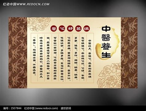 中医养生食疗宣传展板素材_红动中国