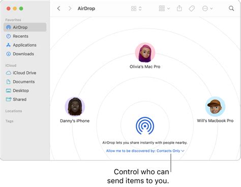 How and where to share faster with AirDrop