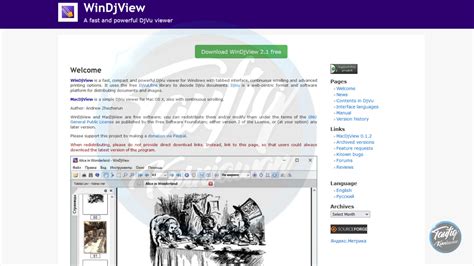 WinDjView: A fast and powerful DjVu viewer - Taufiq Kurniawan