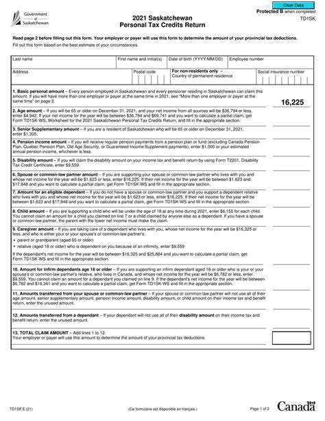 Form TD1ON - 2018 - Fill Out, Sign Online and Download Fillable PDF, Ontario Canada | Templateroller