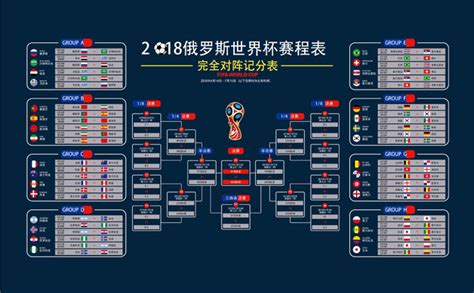 2018世界杯赛程表 _红动网