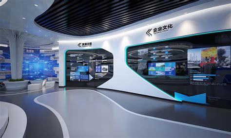 企业展厅展馆设计3d效果图|三维|建筑/空间|云迪vind - 原创作品 - 站酷 (ZCOOL)