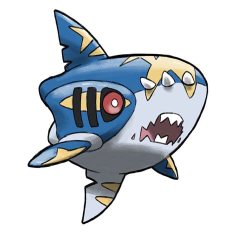 3rd gen Mega Evolved Pokemons-2|插画师blacknirrow的巨牙鲨插画图片 | BoBoPic