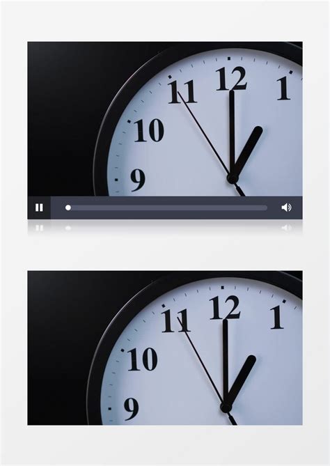 钟表指针不断走动背景视频模板下载_视频背景_图客巴巴