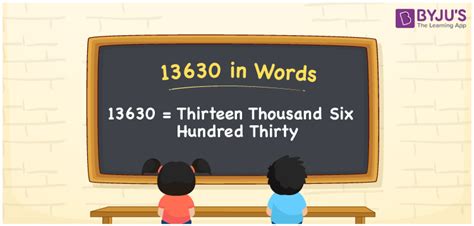 13630 in Words | Write Spelling of 13630 in words