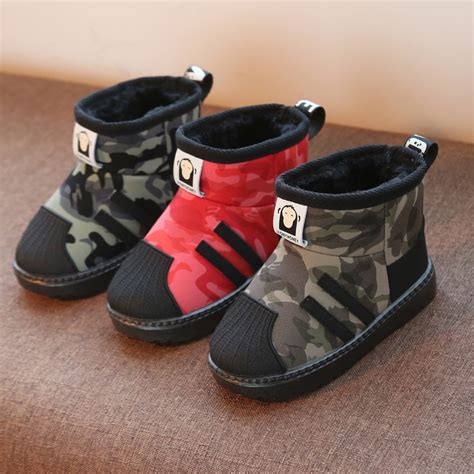 女宝宝雪地靴冬季加绒保暖棉鞋1-3岁男童防水童鞋婴儿软底学步鞋-阿里巴巴