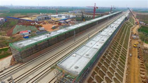 郑许市域铁路长葛段建设